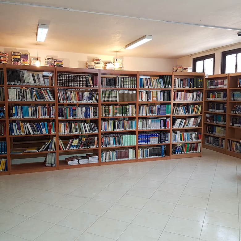 Sepahan Library includes a wide range of books in various fields, which students can use with free membership.